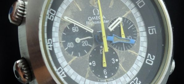 Servicierte Omega Flightmaster Vintage Chronograph