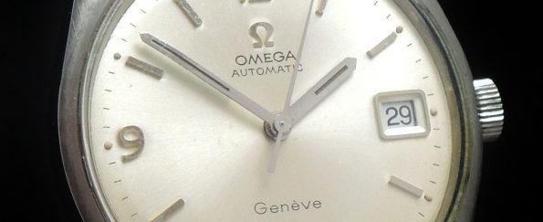 Perfekte Omega Geneve Automatik Explorer Ziffernblatt