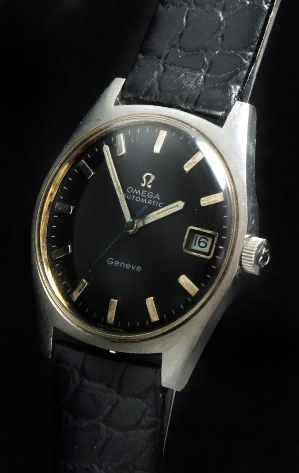 Amazing Omega Geneve black dial Automatic Vintage