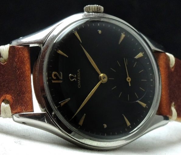 Omega Oversize Jumbo 38mm Vintage black dial