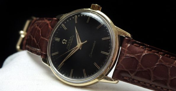 Serviced Omega Seamaster Automatic Solid Gold Vintage