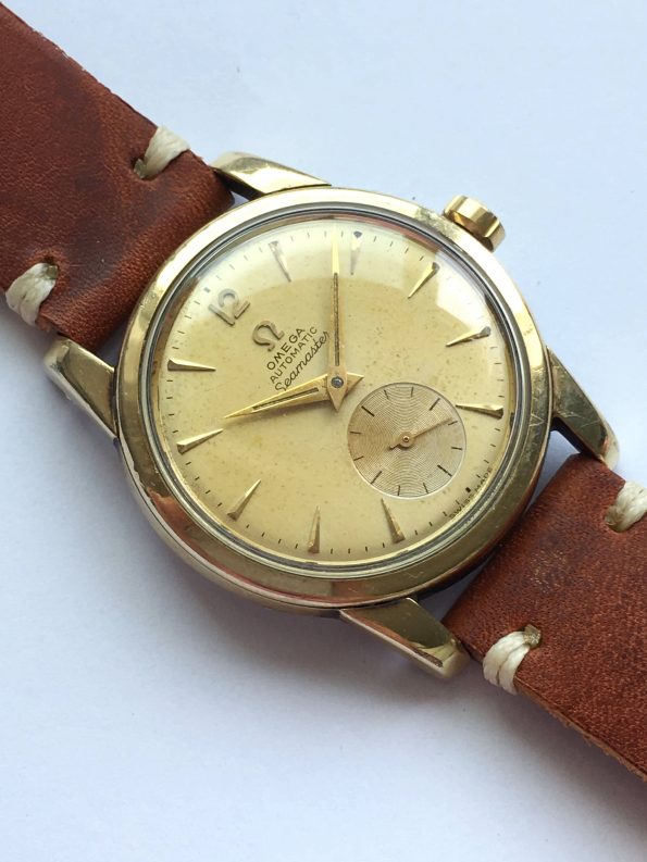 Great Omega Seamaster Automatic Automatik golden dial