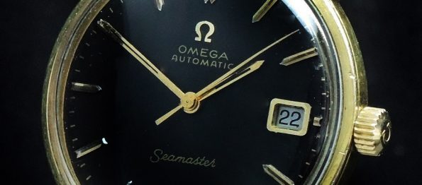 Amazing Omega Seamaster Automatic black dial Date 1967