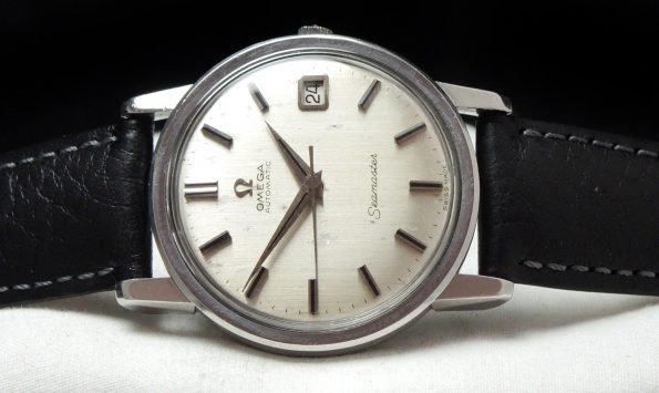 Genuine Omega Seamaster Automatic Linen Dial