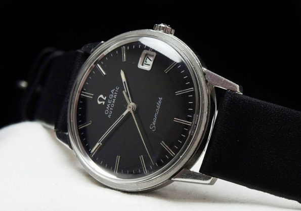 1967 Perfect Omega Seamaster Automatic Vintage black dial | Vintage ...