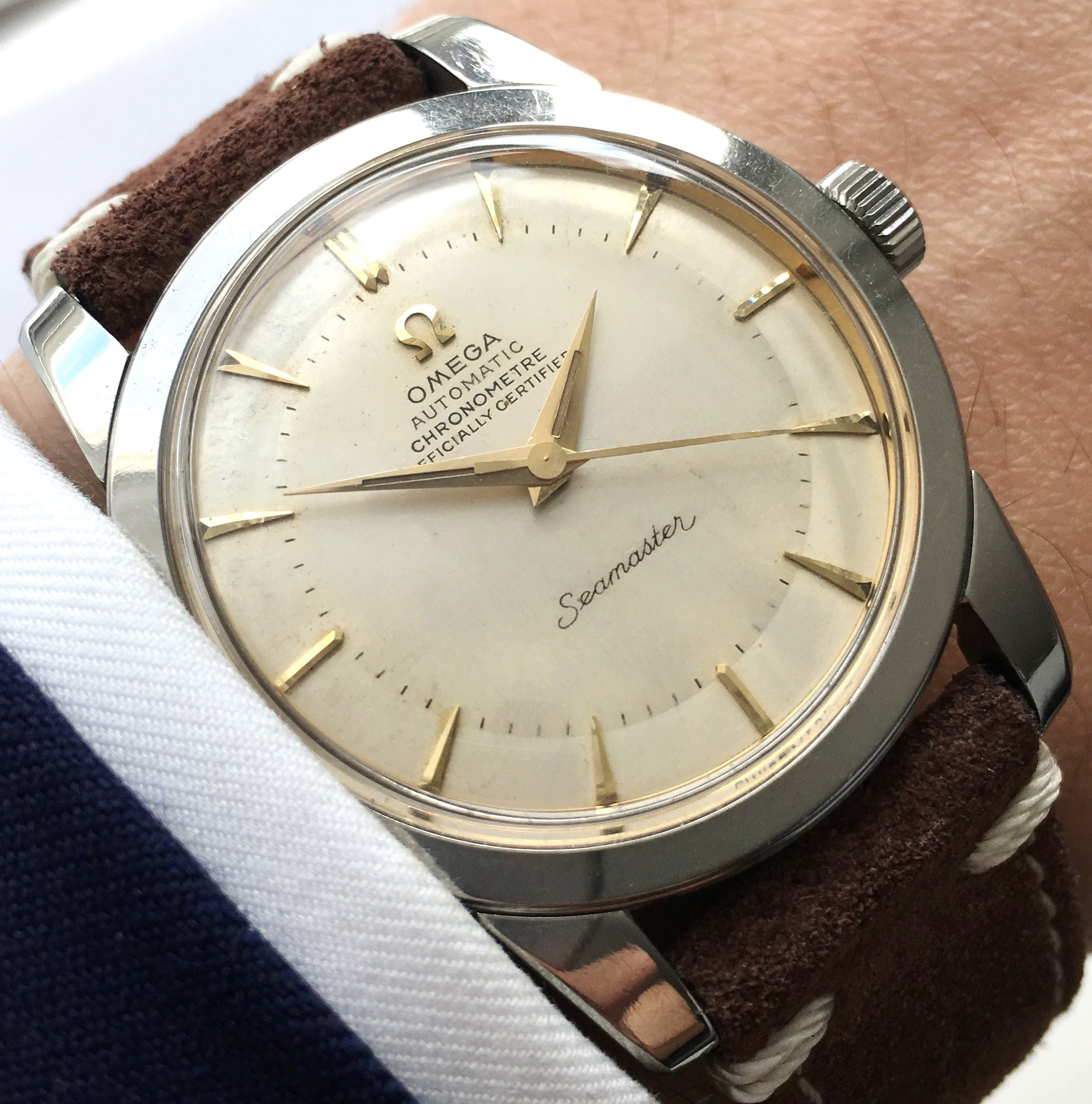 vintage omega chronometer