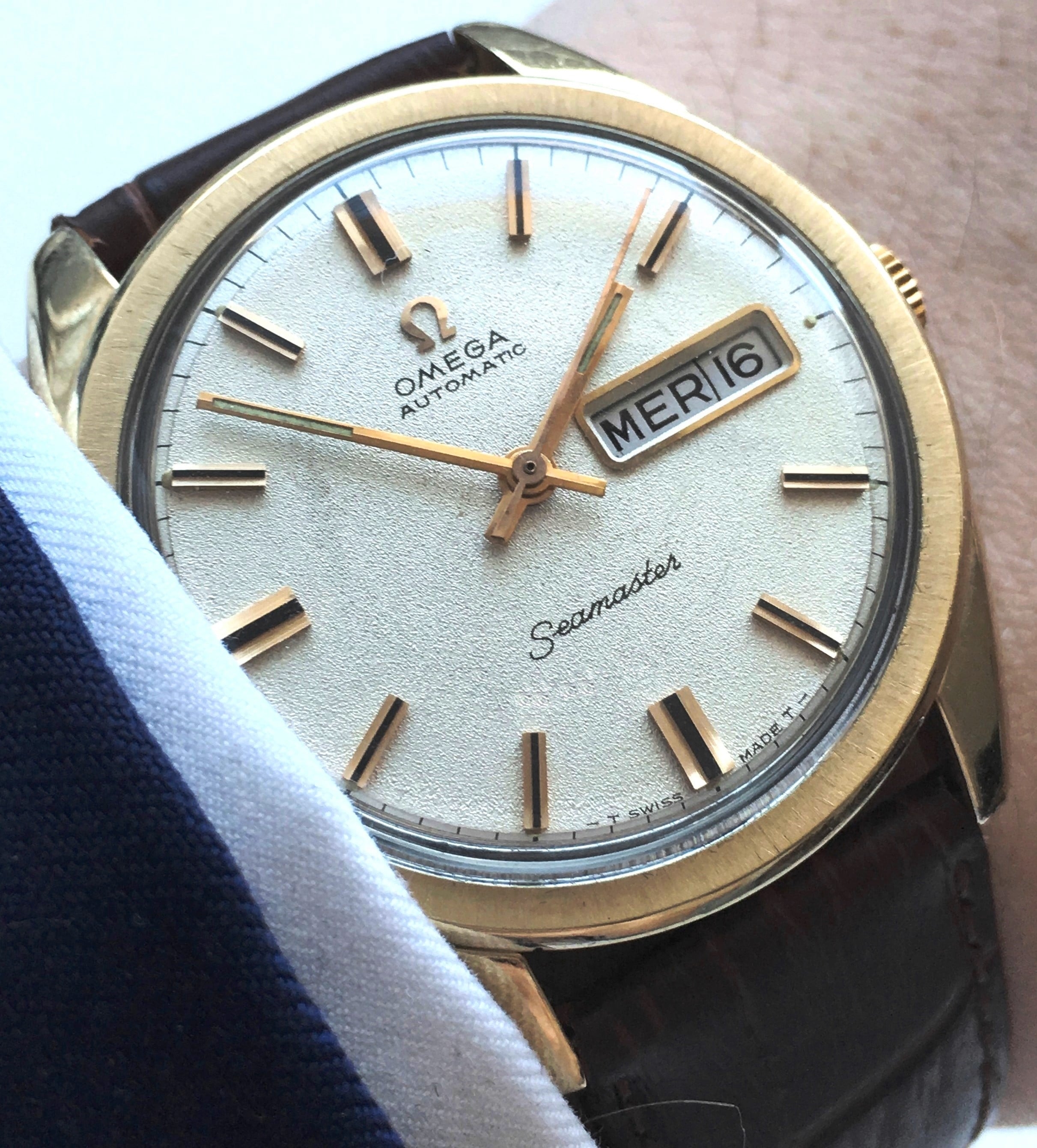 36mm Omega Seamaster Automatic Day Date 
