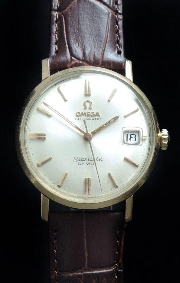 Serviced Omega Seamaster De Ville Automatic Solid Pink gold
