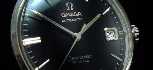 Serviced Omega Seamaster De Ville Automatic Vintage black