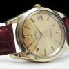 35mm gold plated Omega Seamaster Automatic Date