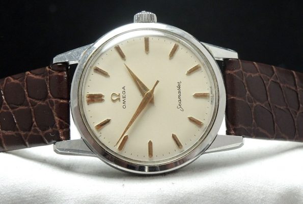 MINT Massive 35mm Omega Seamaster Vintage Watch