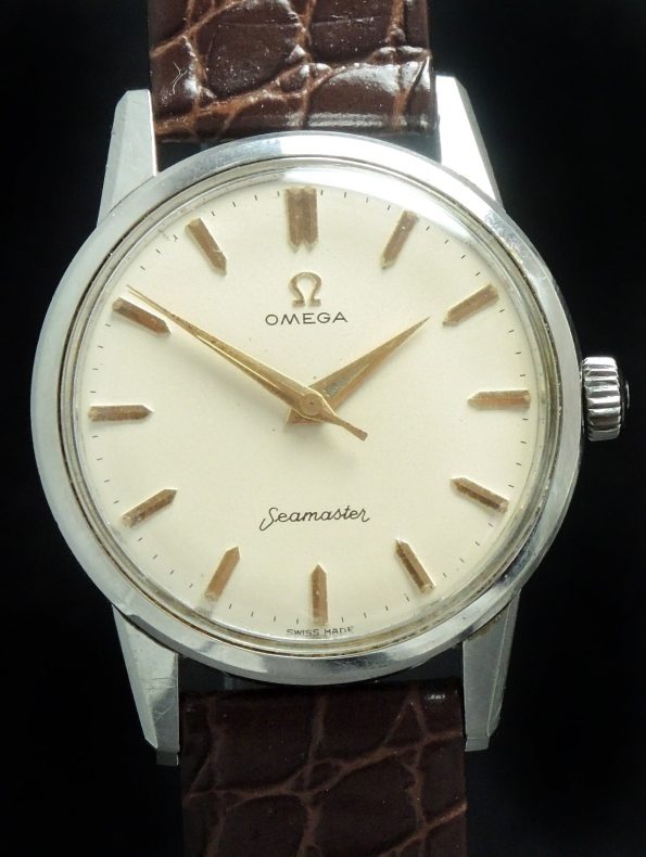 MINT Massive 35mm Omega Seamaster Vintage Watch