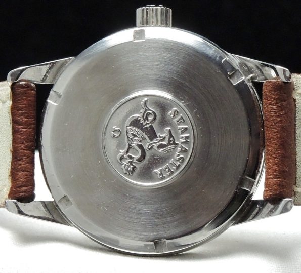Omega Seamaster Uhr mit Leinenziffernblatt 35mm