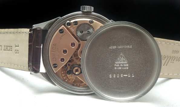 Beautiful Omega black dial Vintage 35mm