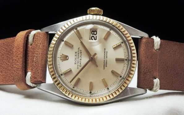Originale Rolex Datejust Automatik Stahl Gold Vintage