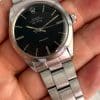 Collectors Grade Rolex Air King Vintage 5500 with Unrestored GILT black dial
