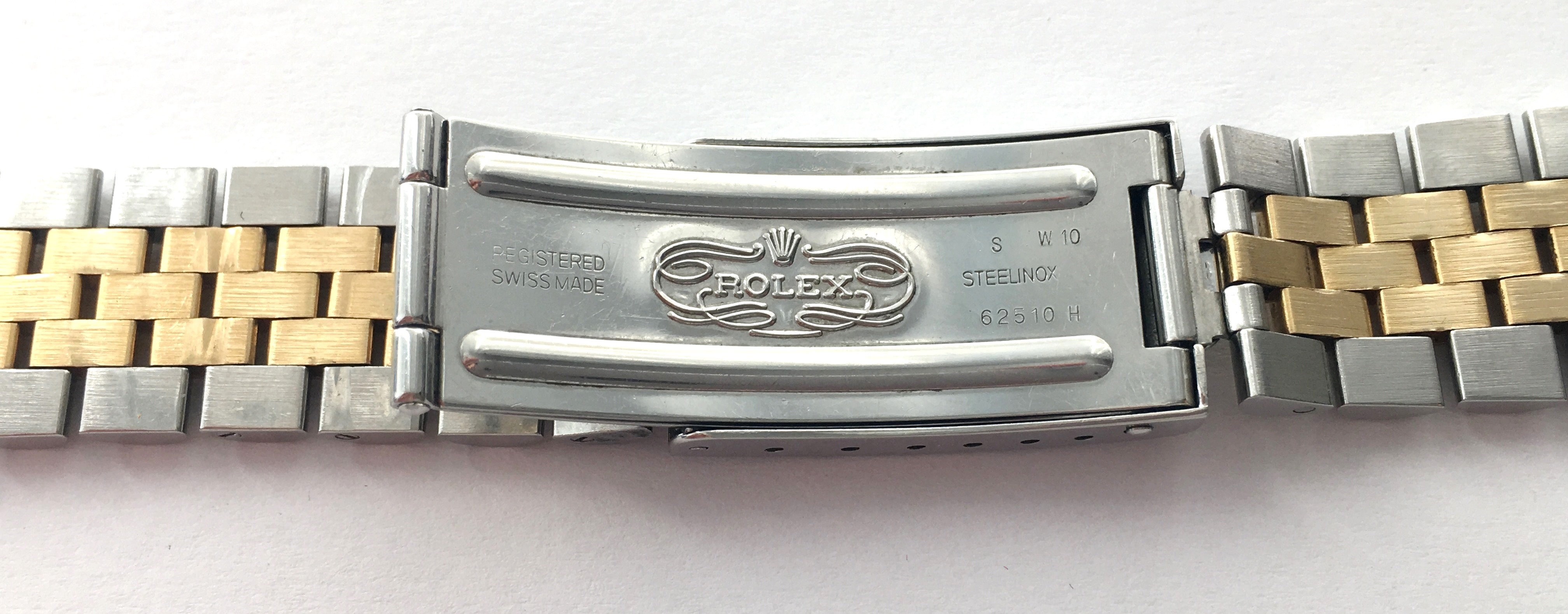 Original Rolex Jubilee Datejust Steel 