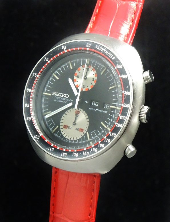 Great Seiko UFO Day Date Chronograph in Racing Style Vintage