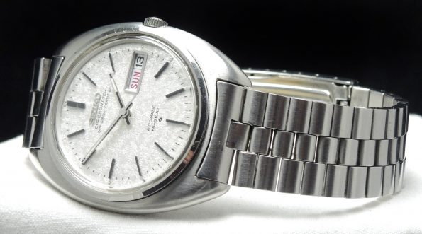 Seiko Hi Beat Automatic with amazing dial and steel strap