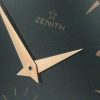 Vintage Zenith 37mm Oversize Jumbo schwarzes Ziffernblatt