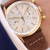 Rose Gold Plated Vintage Breitling Top Time Round Pump Pushers ref 2000 Venus 188