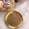 36mm Omega Oversize Handwinding Solid Pink Rose Gold Honeycomb Dial 2684