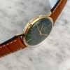 Solid Gold Omega Geneve Vintage Serviced Automatic Green Dial Custom Order