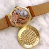Beautiful Omega 18ct solid gold honeycomb 2686 dial 36mm