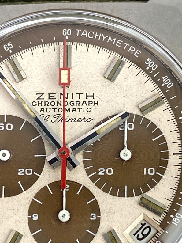 Zenith El Primero A384 Vintage Tropical Zifferblatt Automatik Chronograph