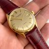 Beautiful IWC Solid 18ct Gold Linen Dial Serviced Vintage 810 Automatik Automatic cal 8541