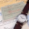 Rare Vintage Rolex Oyster Precision Original Papers Honeycomb Dial