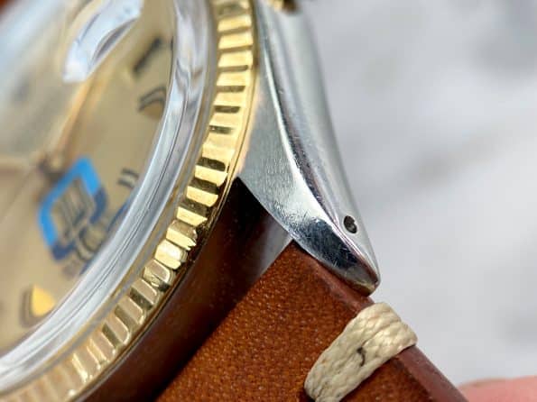 Rolex Datejust Vintage Quickset Albilad Al Bilad Dial Rare 16013