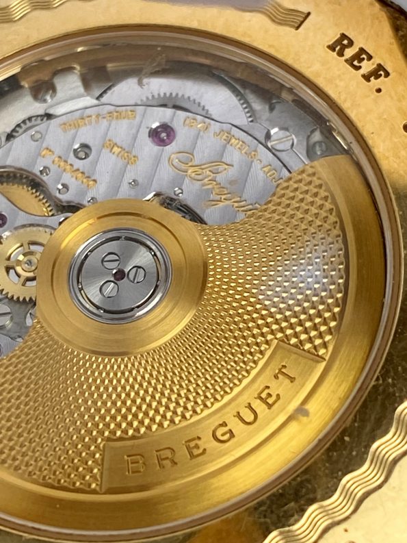 Breguet Classique Automatic Full Gold Power Reserve 5207 FULL SET Box Papers