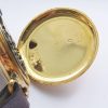 SELTENER 1930er Zenith Sector dial Vintage Chronograph 37mm Jumbo Oversize Gold Compur