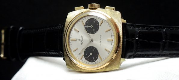 Perfect Breitling Top Time Chronograph Panda Dial
