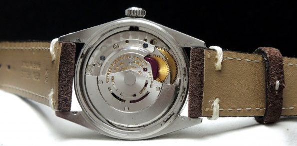 Serviced Rolex Datejust Automatic black dial 1601 Vintage