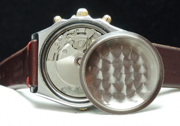Breitling Chronomat mit weissem Ziffernblatt