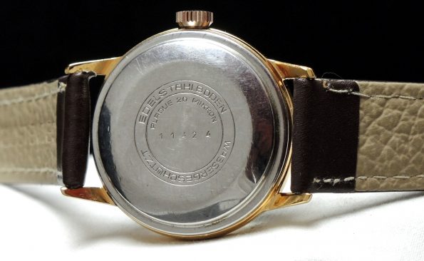 Wunderschöne Glashütte Vintage Uhr mit two tone dial