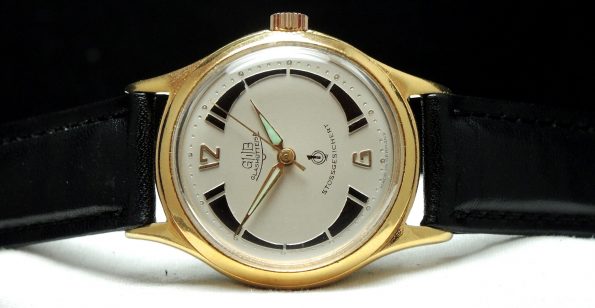 Vintage Glashütte Spezimatic Automatic black dial