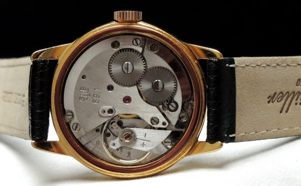 Serviced Glashütte Vintage watch with structured dial