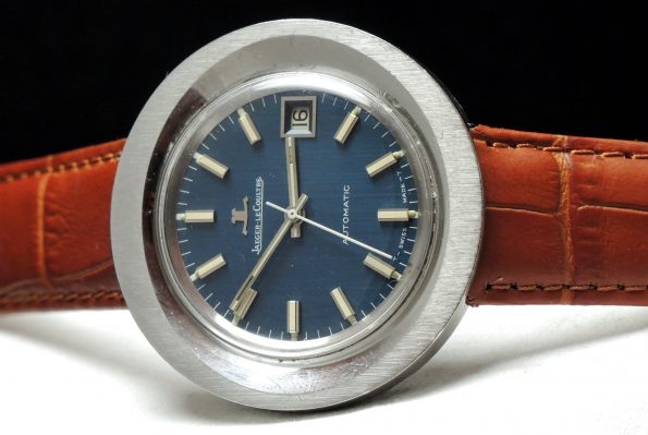 Jaeger leCoultre Stahl Vintage Automatic Automatik watch 70ties