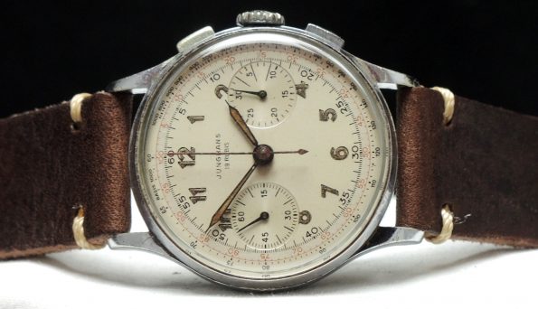 Junghans Vintage Chronograph mit Two Tone dial