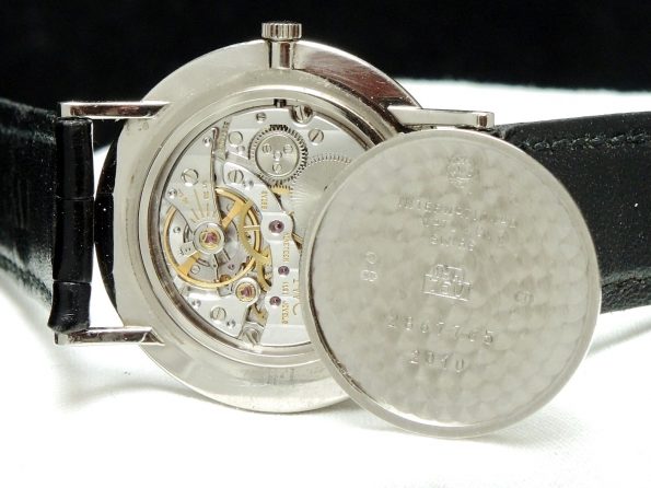 Amazing IWC Portofino Watch in Solid White Gold Ultra Thin