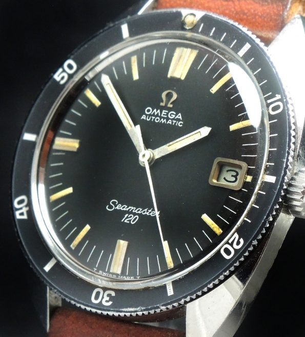 Perfekte Omega Seamaster 120 Automatik Vintage 37mm Datum