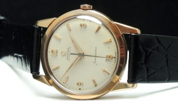 Omega Seamaster Automatic Solid 18 ct Pink Gold