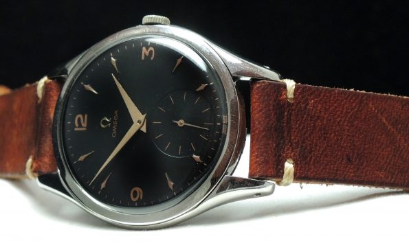 Omega Oversize 38.5mm Vintage Jumbo black dial