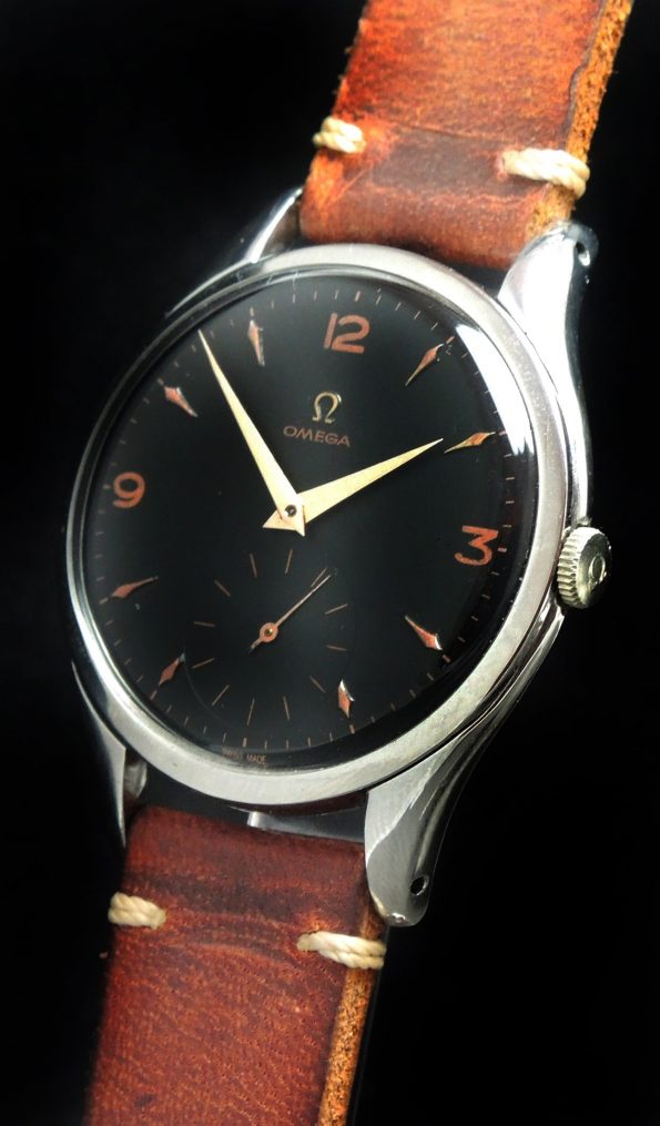 Omega Oversize 38.5mm Vintage Jumbo black dial