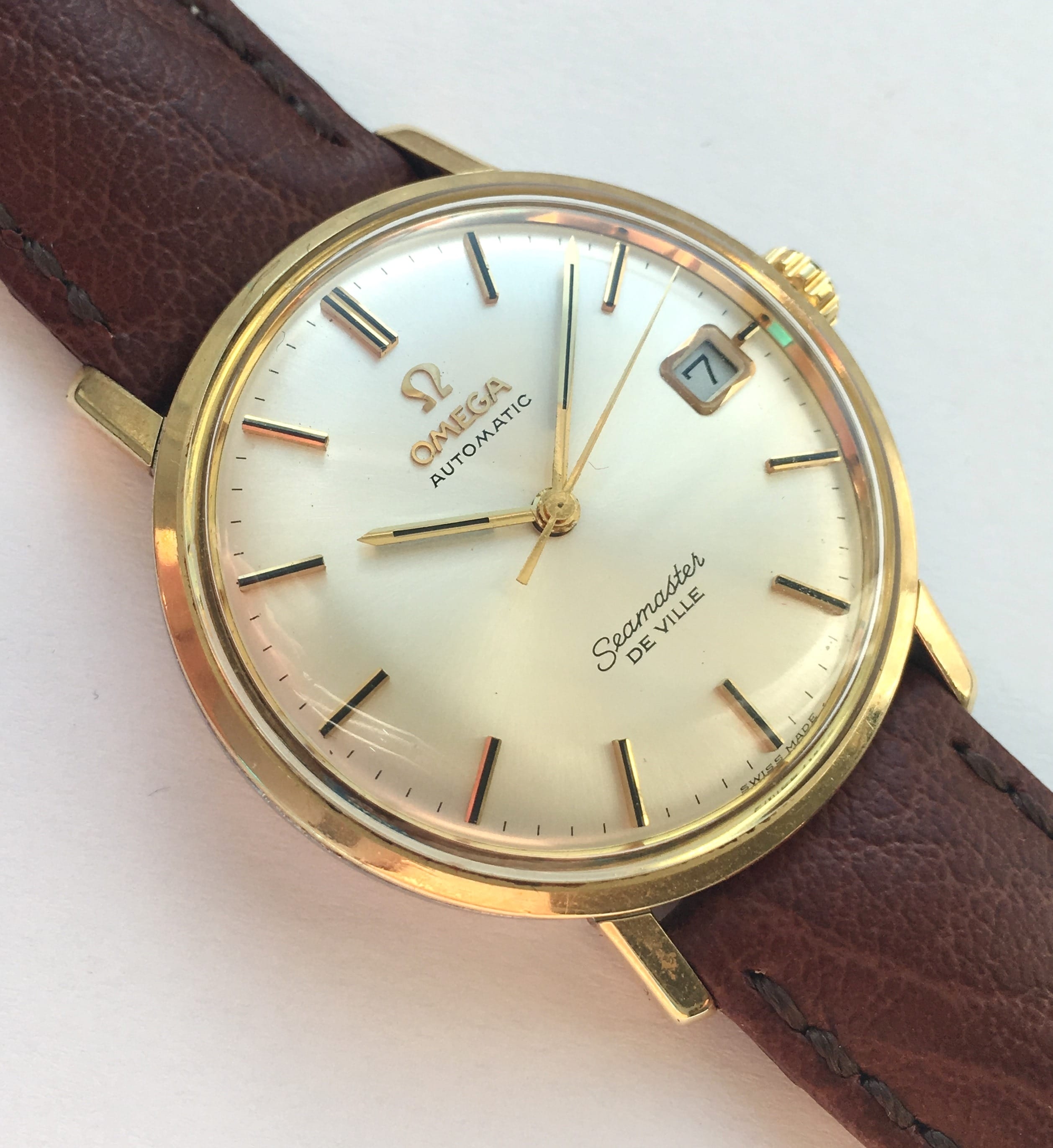 1967 Perfect Omega Seamaster De Ville with Date | Vintage ...