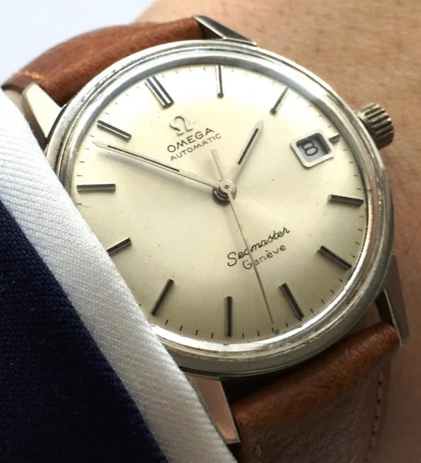 Serviced Omega Seamaster Geneve Automatik Automatic in Steel