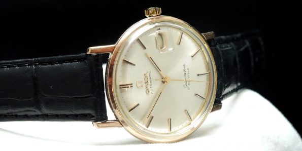 Pink gold plated Omega Seamaster De Ville Automatik Automatic